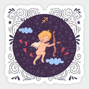 Sagittarius zodiac sign Sticker